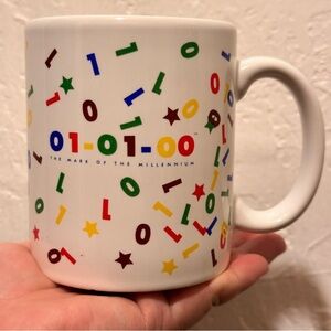 01-01-00 Mark of the Millennium At Home International Coffee Mug 2000 - Rare
